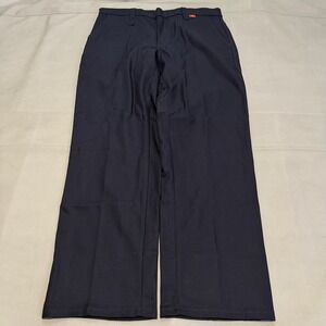 Bulwark FR Navy Blue Flame Fire Resistant Work CAT2 2112 Pant Men 38x32-6124